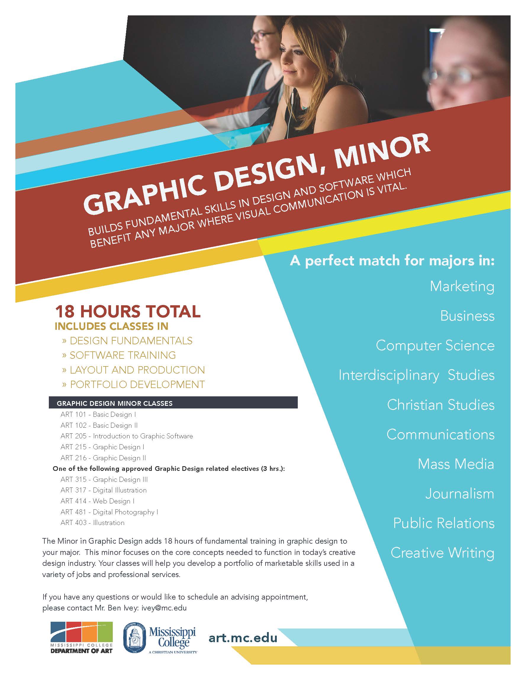 Graphic Design, Minor Flyer